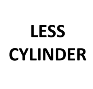 L - Less Cylinder